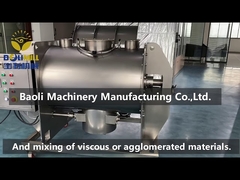 آلة خلط وتقطيع وخلط القص الأفقي مع بخاخات السوائل