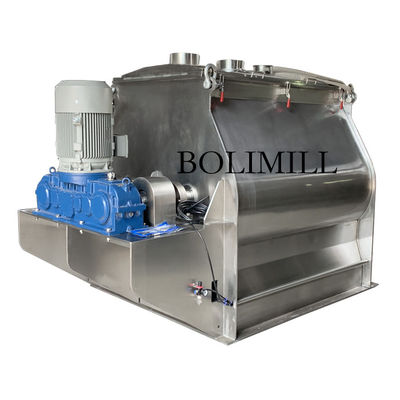 شراء 1000L Industrial Powder Mixer 11kW Double Shaft Paddle Machine online manufacture