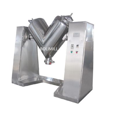 شراء Stainless Steel V Type Mixer 500L Capacity Dry Powder Blender with 3-12 r.p.m Speed and 1 Year Warranty online manufacture