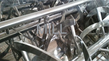 شراء 100-1000 كجم / ساعة مسحوق خلط آلة خلاط الشريط الأفقي خلاط خلاط online manufacture