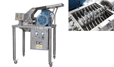 شراء آلة طحن المواد الغذائية ورقة الشاي 100KG / H مسحوق طحن online manufacture