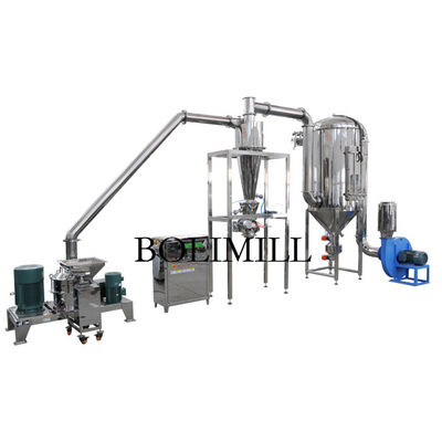 شراء مطحنة مسحوق ناعم للغاية SS316 مورينجا 800 كجم / ساعة online manufacture