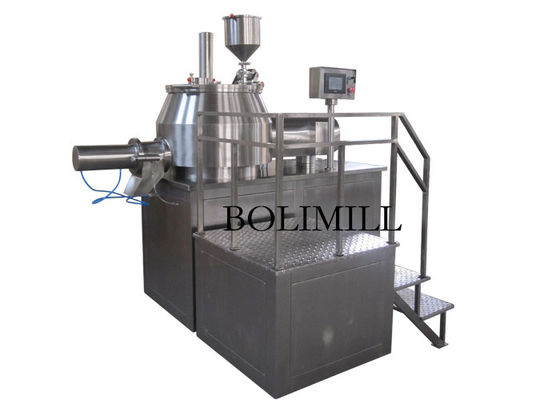 شراء 3kw الصيدلانية خلاط سريع الرطب المحبب مع رذاذ الهواء بمساعدة online manufacture